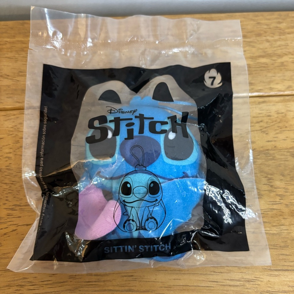 Disney McDonald's Stitch Disney Happy Meal Plush Toy 2022 New